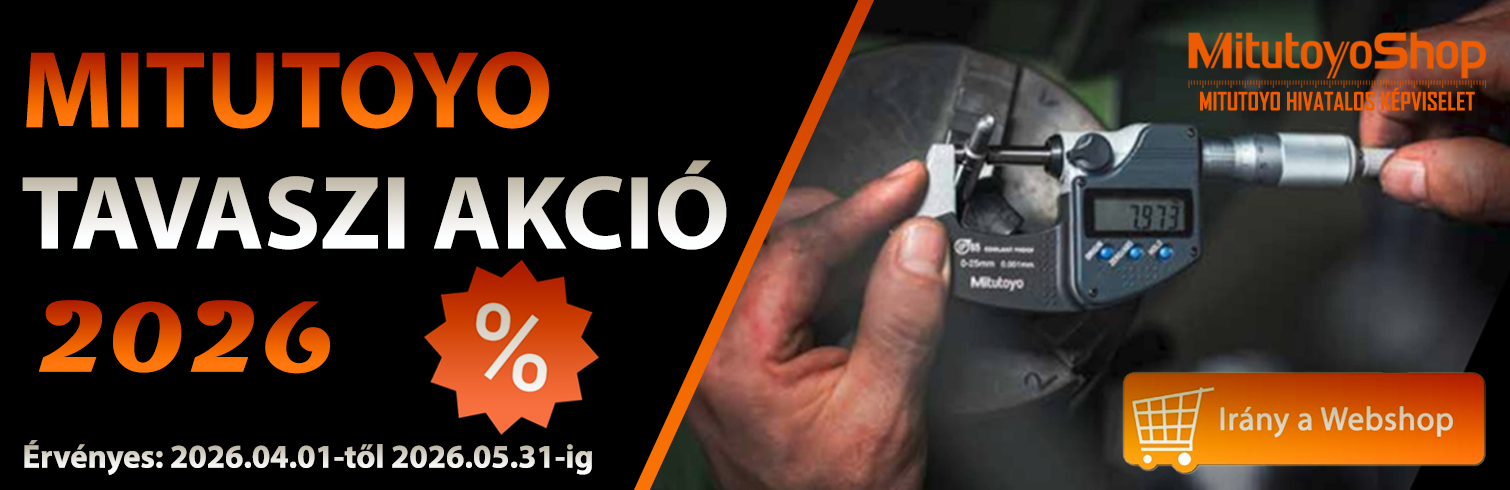 Mitutoyo Tavaszi Akció 2026