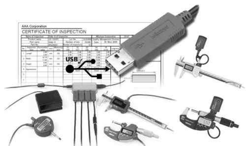 Mitutoyo USB-ITPAK Vers. 3.0 adatátviteli szoftver, 06AGR543