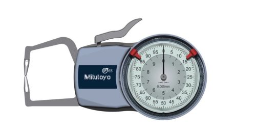 Mitutoyo Karos mérőóra külső méréshez (metrikus) 0-10mm  209-402