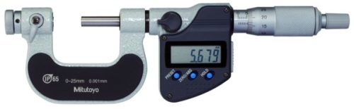 Mitutoyo Digitális menetmérő mikrométer 0-25/0,001mm, Speciális típus 326-251-30 