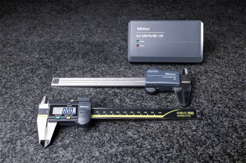 U-Wave Digitális ABS tolómérő készlet keményfém-betétes külső mérőpofákkal   Mitutoyo 500-233-30-IEEE
