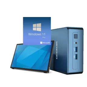   Mitutoyo 63AAA761 Geekom mini PC érintőkijelzővel M3 szoftverhez. 16 GB RAM Win11 Pro
