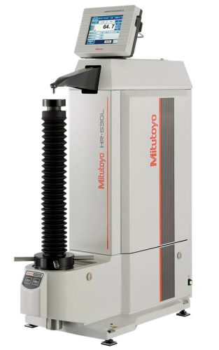 Mitutoyo Rockwell HR-530L félautomata keménységmérő fő egység, hosszú kivitel 395 mm, mm/inch, ISO-JIS-ASTM, 810-333-33