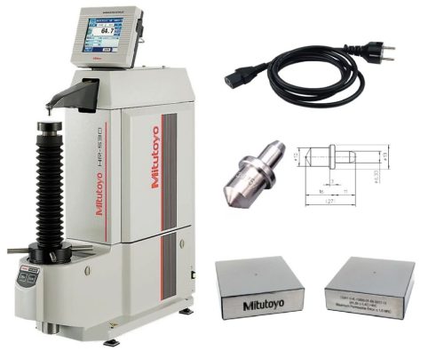 Mitutoyo Rockwell HR-530 félautomata keménységmérő készlet, 250 mm, mm/inch, ISO-JIS-ASTM, 810-233-33 + 02ZAA021 + 63DIA023 + 63ETB040DG