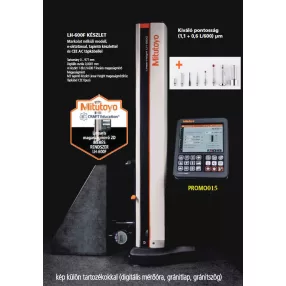   Mitutoyo Lineáris magasságmérő tapintó készlettel, tápkábellel 0-972 mm LH-600F Set 518-360-13, K650986, 02ZAA021 PROMO015